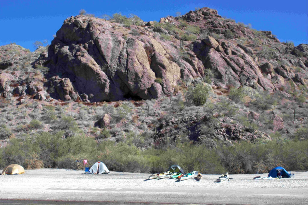 Campamento Agua Verde La Paz Baja Mexico