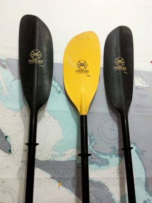 Our Werner brand carbon fiber double oars